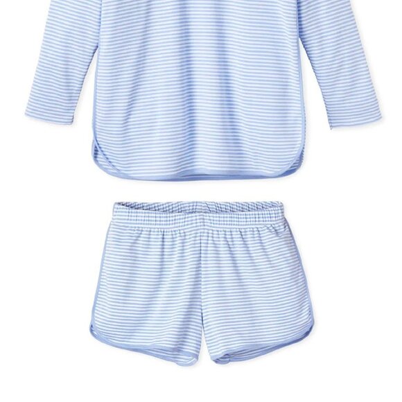 Lake Pima Long-Short Set in Hydrangea - Picture 2 of 4